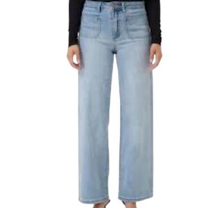 Kaffe KAarla Wide Leg Jeans Size 6 EU 36
